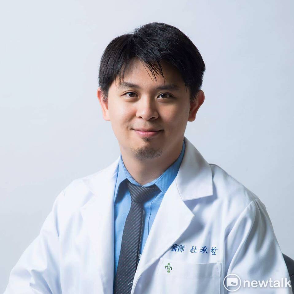 澄清醫院胸腔外科主治醫師杜承哲。 圖：翻攝自杜承哲臉書專頁（資料照片）