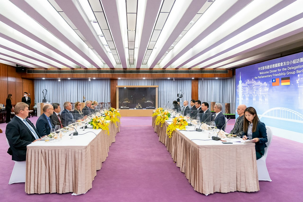 德國國會友台小組訪團來台訪問6天。 圖：取自外交部