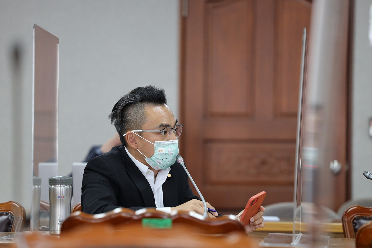 國民黨立委洪孟楷。 圖: 翻攝自洪孟楷臉書