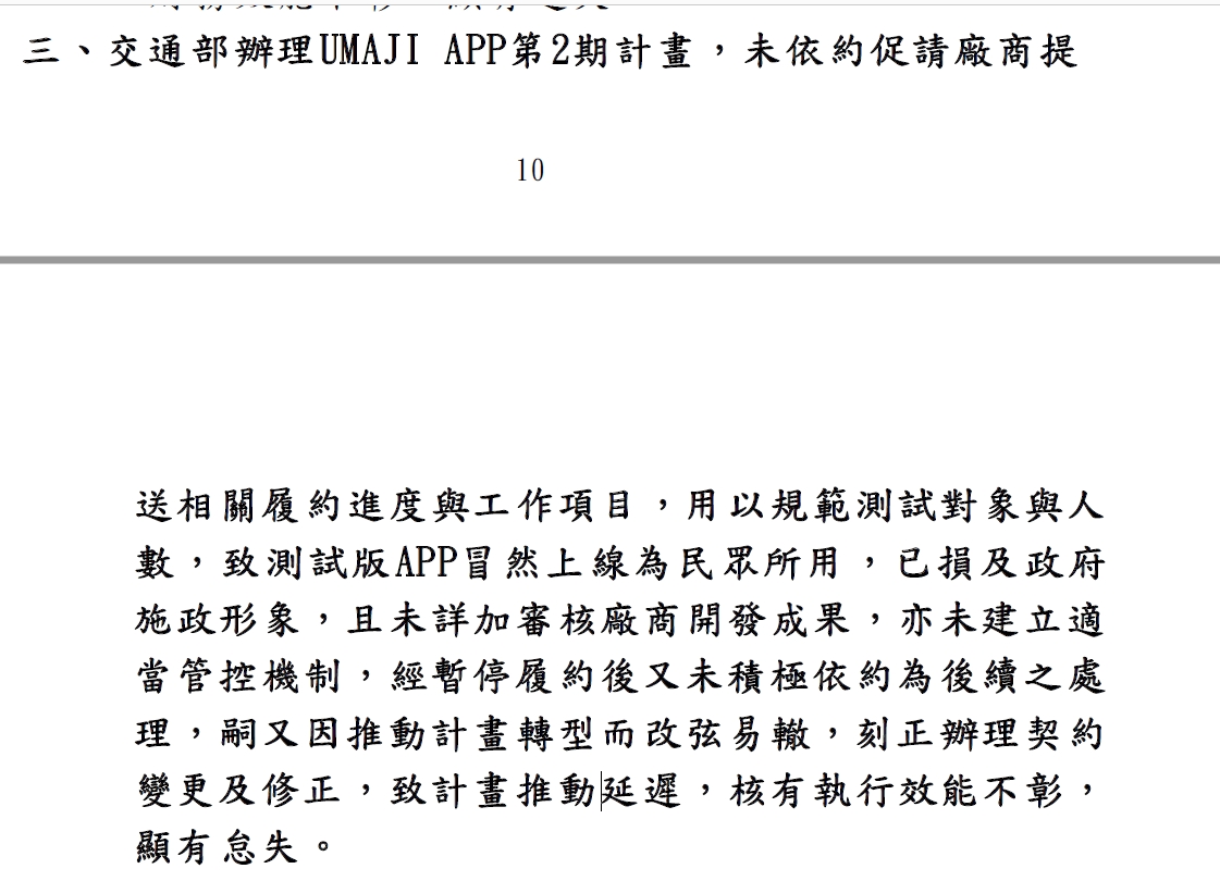 侯友宜選辦舉出監察院糾正案文。 圖：侯友宜選辦提供