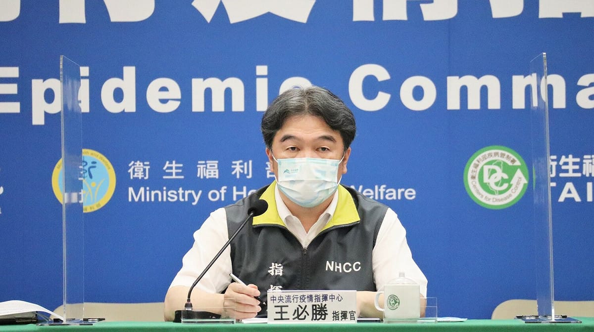 中央流行疫情中心指揮官王必勝。 圖：中央流行疫情中心/提供（資料照）