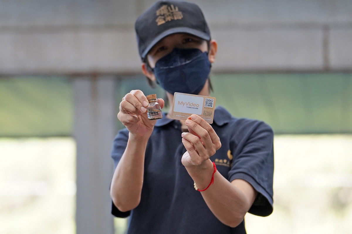 10月15日起參加淘金體驗，就送MyVideo免費觀看序號。 圖：黃金博物館/提供