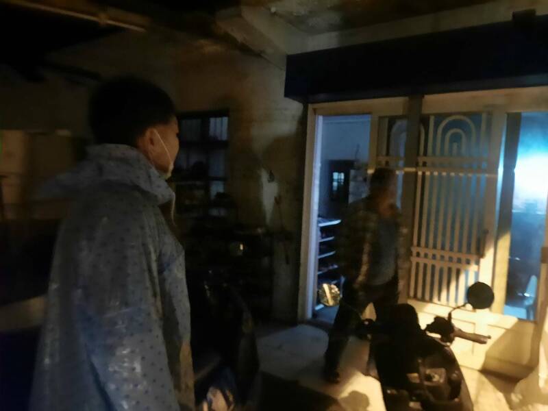 和平村出現三條土石流紅色警戒，秀林鄉共5村晚間實施強制性撤離。 圖：秀林鄉公所提供