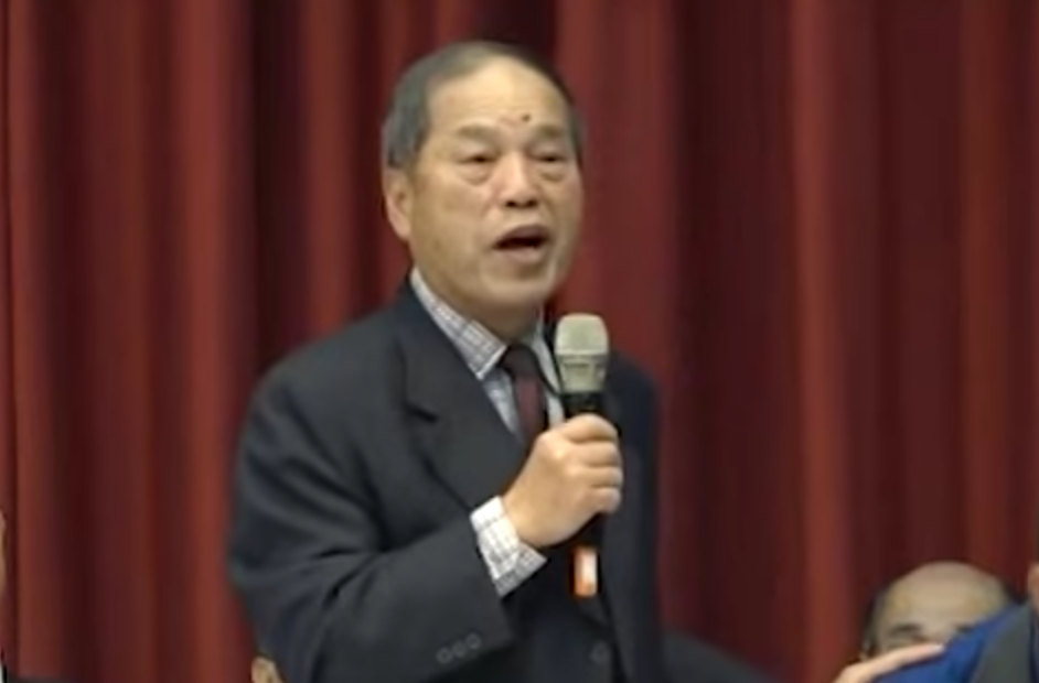 前行政院人事行政局局長陳庚金一席要求軍公教「能撈就撈，能混就混」的發言，點燃年金改革引信。 圖：翻攝自蘋果即時動新聞