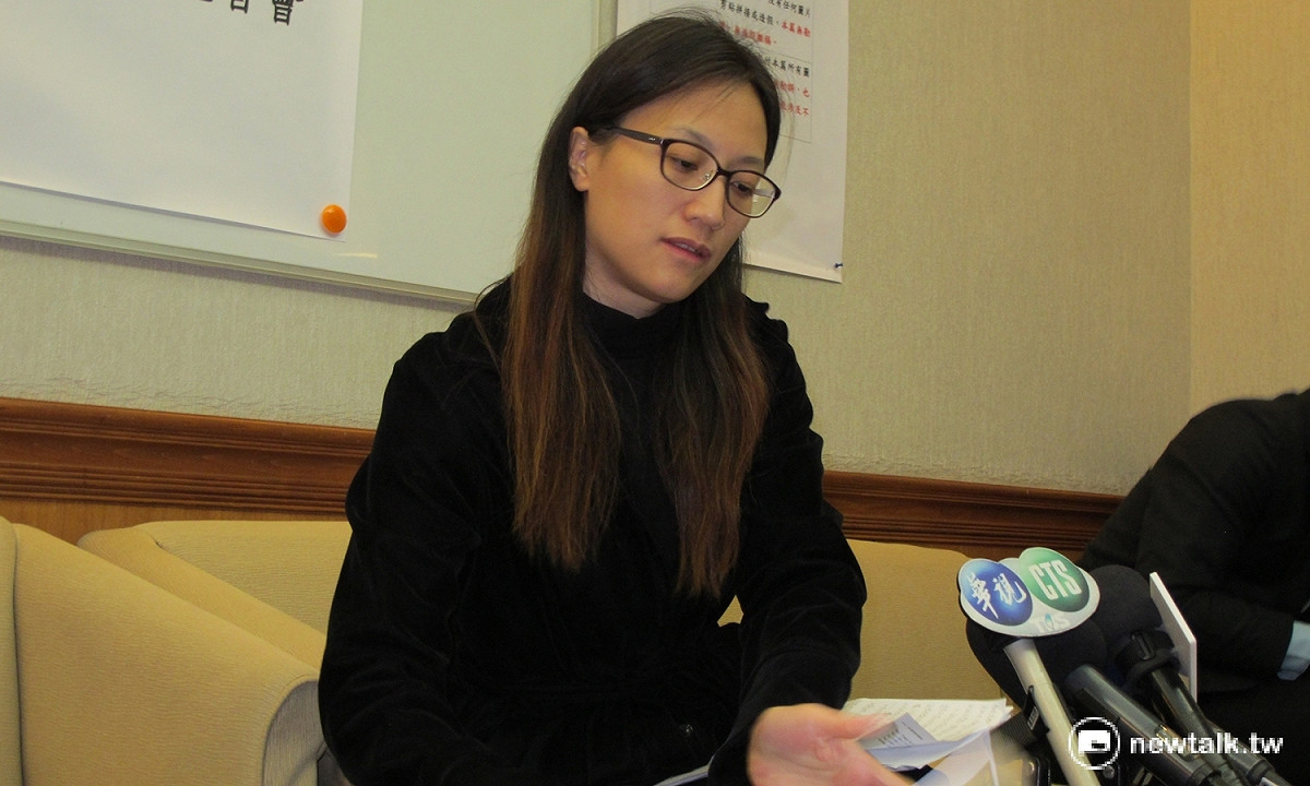被網友指為「坐楊P大腿」，張正琪2日表示，她會用盡生命告這些網路霸凌者到底。 圖：新頭殼資料照片
