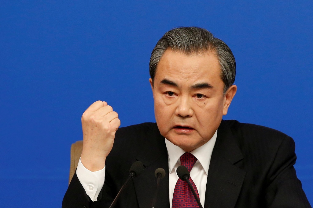 中國外交部長王毅。