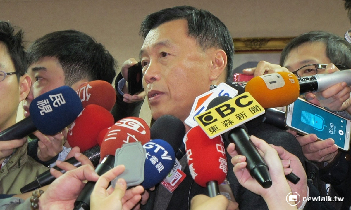 是否支持台灣部署薩德，國安局長彭勝竹9日表示，只要能維護台灣安全都支持。 圖：林朝億/攝
