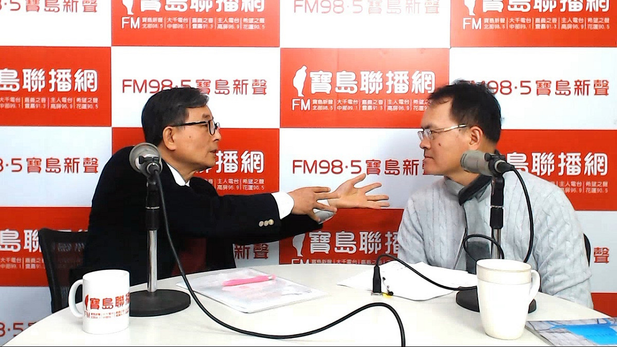 La new董事長劉保佑10日接受《寶島聯播網》主持人鄭弘儀專訪。 圖：寶島聯播網提供