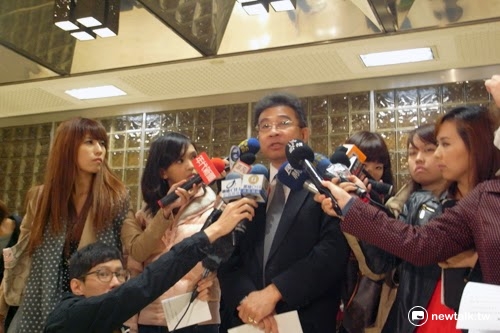 環保署今天進行六輕4.7期環差案減量成果報告，經環保署審查並向環評委員會報告確認後，台塑可進行投產。台塑企業執行副總林善志（圖）表示，預計投資新台幣78億元。 圖：新頭殼資料照片。