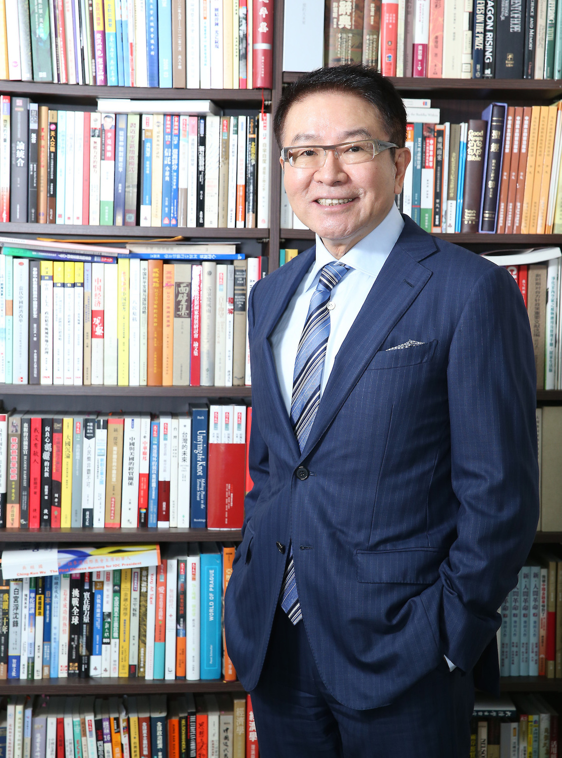 海基會前董事長、民進黨前立委、台灣產經建研社理事長洪奇昌接受新頭殼專訪，暢談兩岸議題。 圖：台灣產經建研社提供