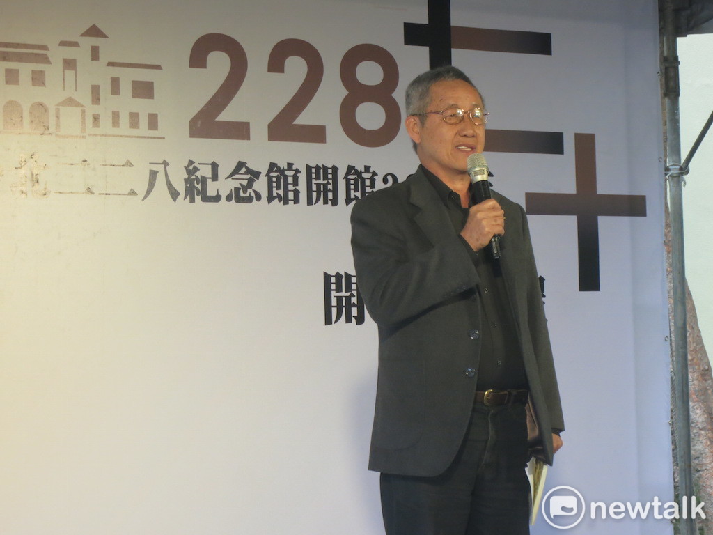 台北228紀念館開館館長葉博文。 圖：呂佳峻/攝（資料照）