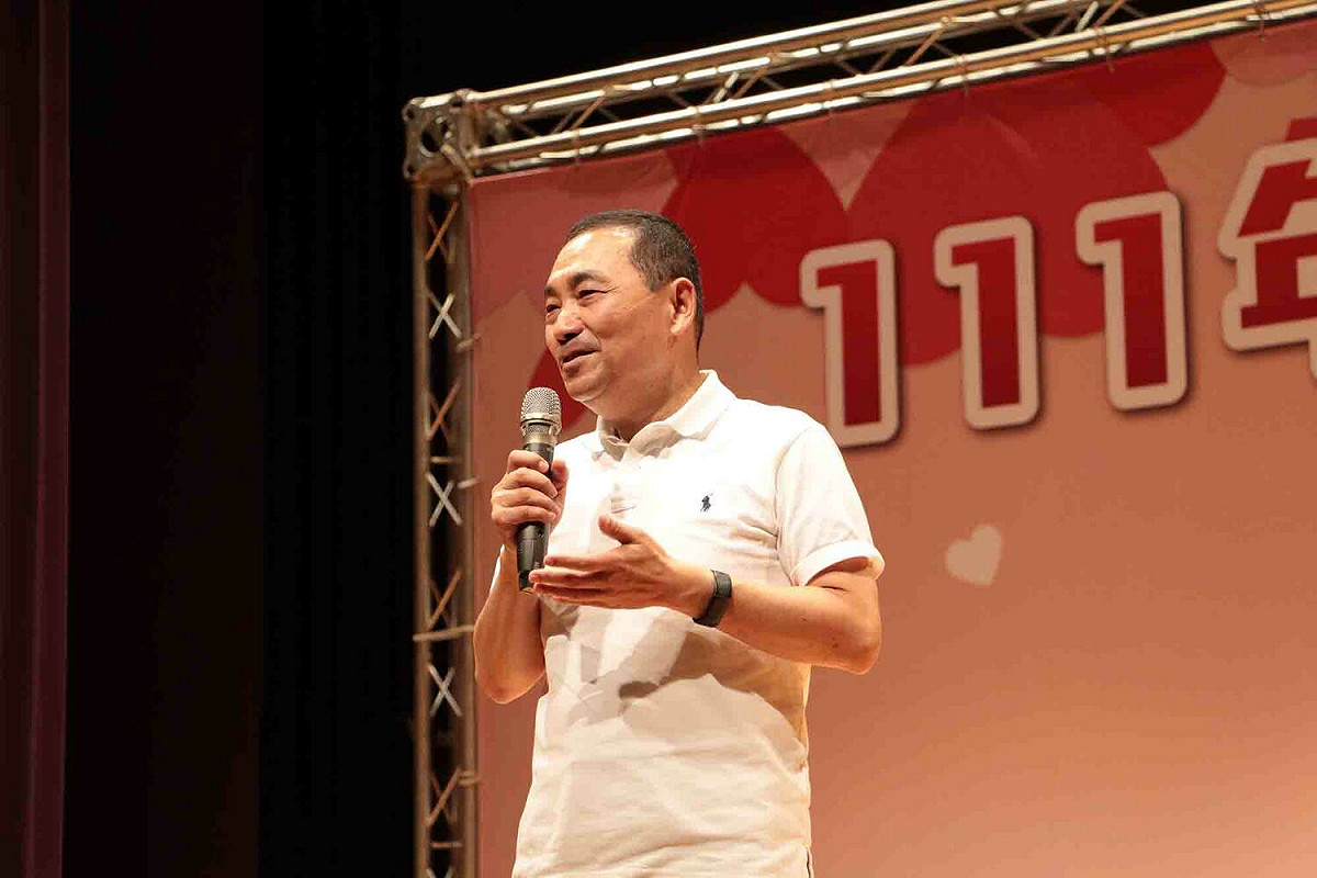 侯友宜致詞。 圖：新北市文化局提供