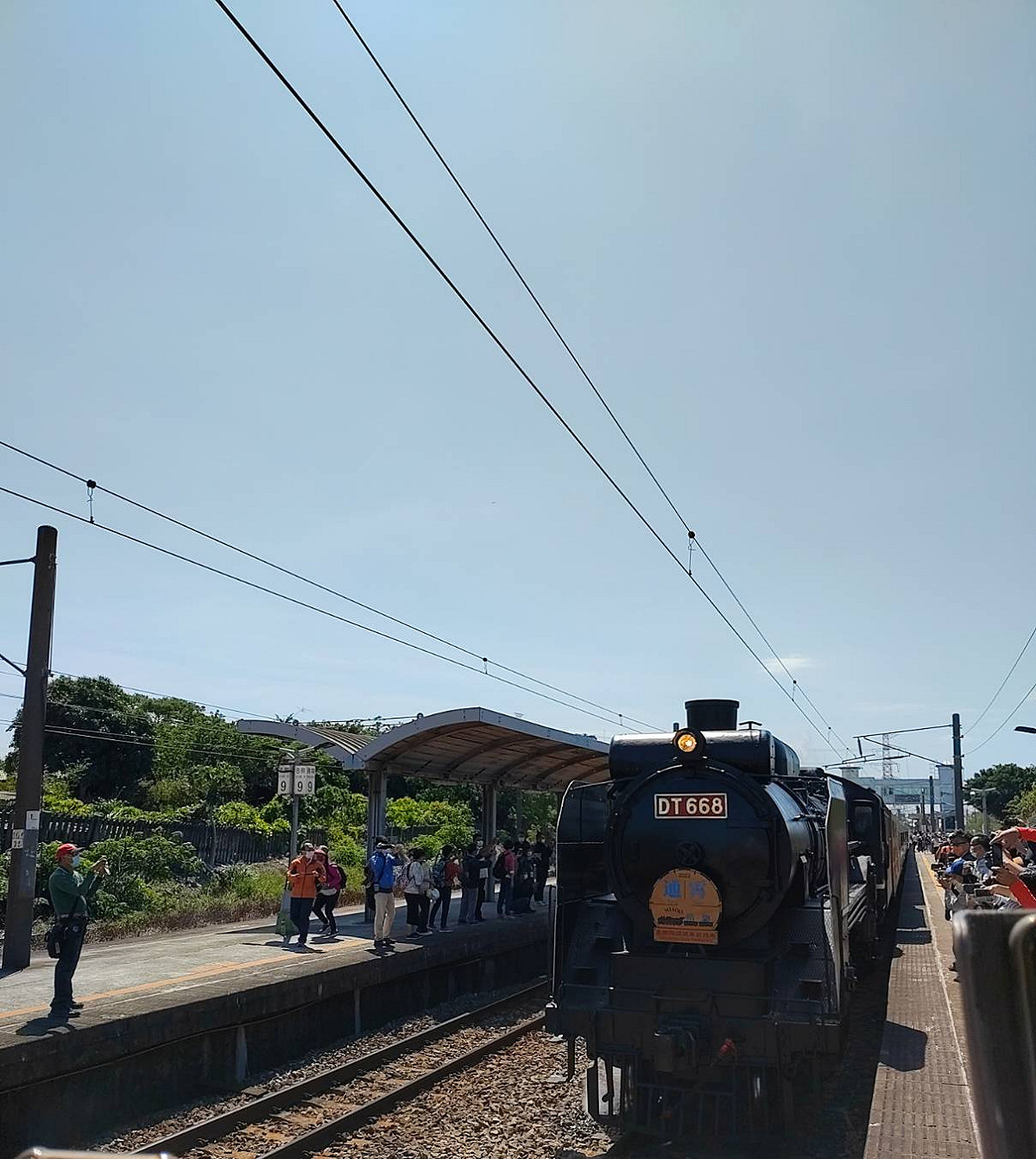 DT668蒸汽火車。 圖：台鐵局／提供