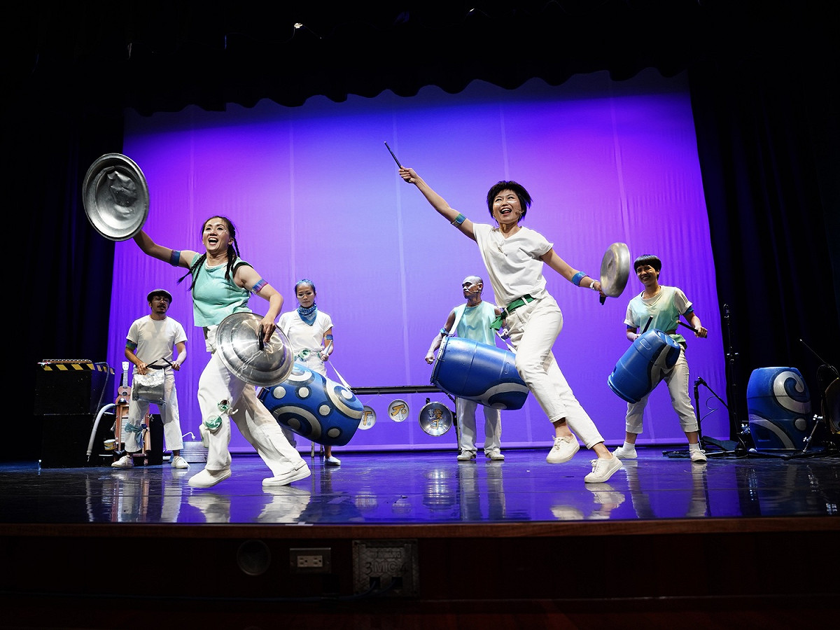 淡水古蹟博物館首次與「身聲劇場」合作「表演藝術進校園」計畫，攜手推動文化向下扎根，10月底前開放全台各級學校申請。 圖：淡水古蹟博物館提供