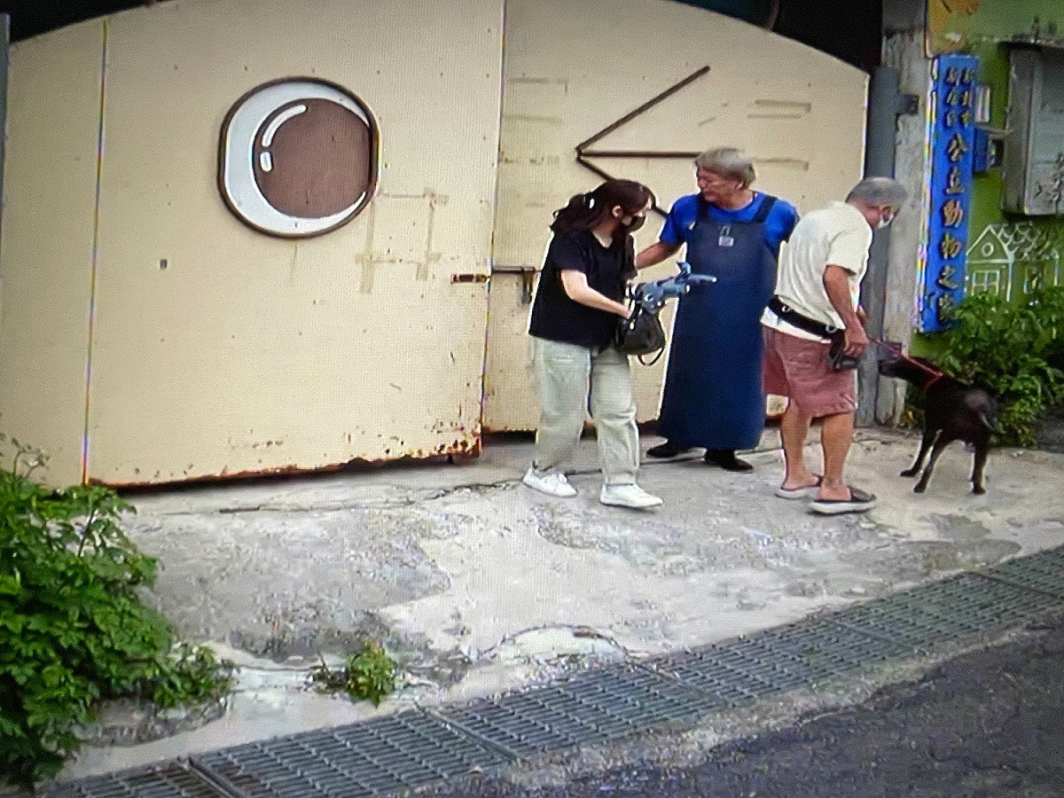 新店動物之家通知領回小八，張姓飼主十分感謝。 圖：新北市動保處提供