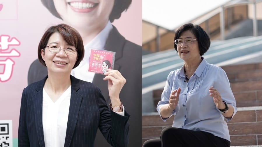 彰化縣長選舉，是20年來二度的女力大對決。 新頭殼合成