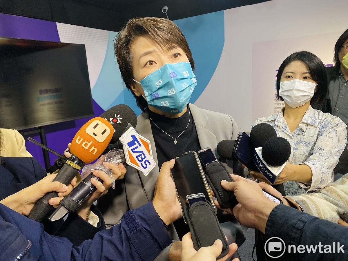 無黨籍台北市長參選人黃珊珊。 圖：周煊惠 / 攝