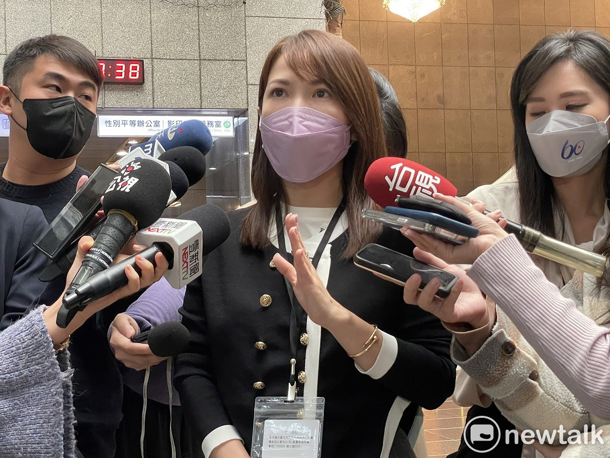 台北市政府發言人陳智菡。 圖：周煊惠 / 攝（資料照）