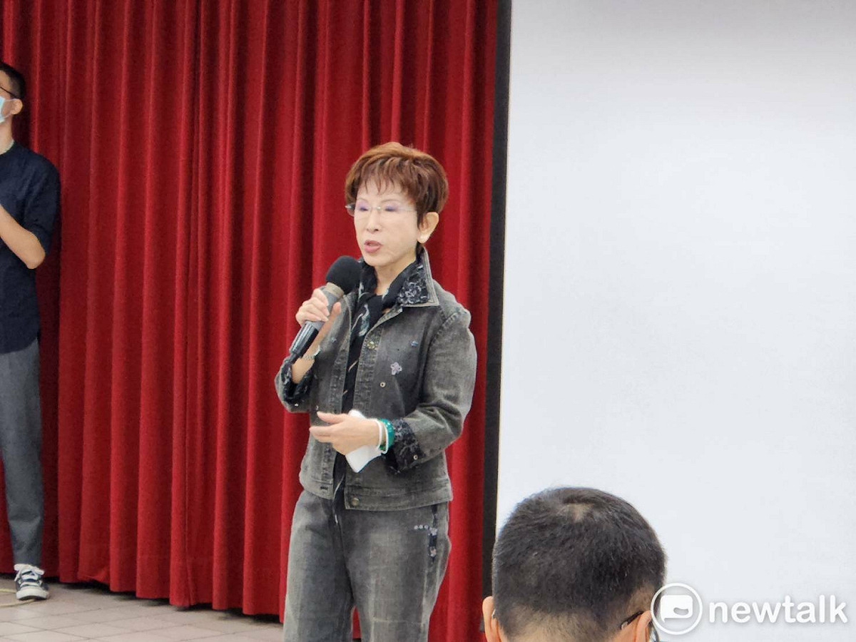 國民黨前主席洪秀柱。 圖：黃建豪/攝（資料照）