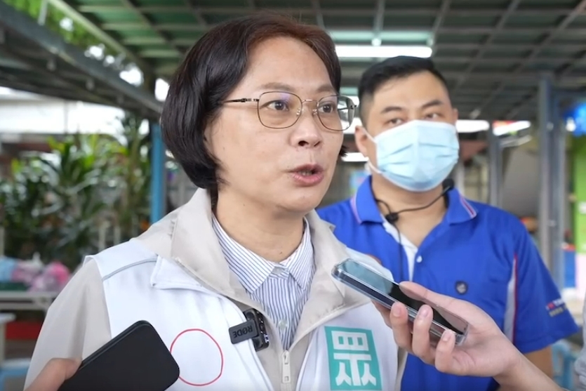 賴香伶認為蔡壁如的碩士學位遭撤銷一事，不會對選情有所影響。 圖：賴香伶競辦／提供