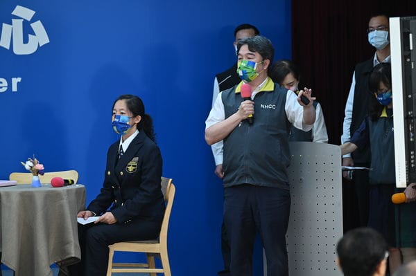 今天為指揮中心成立第1000天，王必勝分享這些日子的防疫心情。 圖：中央流行疫情指揮中心／提供