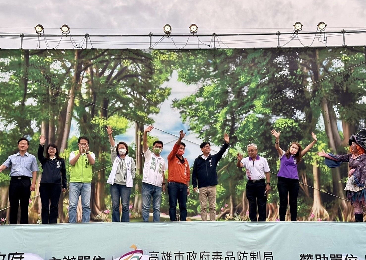 紙風車反毒戲劇前進高雄岡山 圖:高雄市毒防局提供