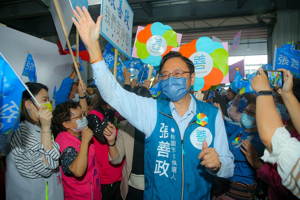 國民黨桃園市長候選人張善政。 圖：張善政競辦／提供（資料照）