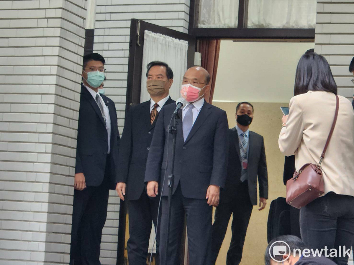 行政院長蘇貞昌。 圖：黃建豪/攝
