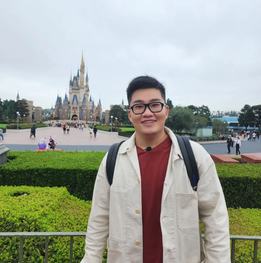 Joeman睽違3年，再次造訪東京迪士尼樂園。 圖：翻攝自IG/joemanweng