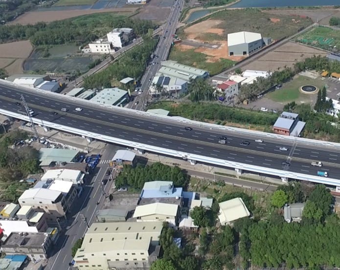 桃園市政府規劃將在桃園區國際路增設「中路交流道」，新增國道2號西入西出匝道。 圖：桃園市政府／提供