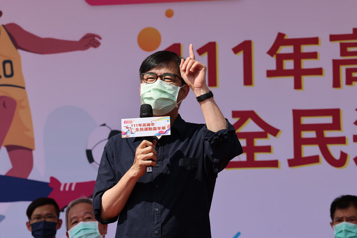 陳其邁在公衛領域的表現獲醫界高度肯定。 圖：高雄市政府提供（資料照）