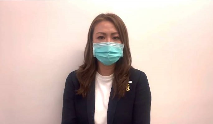 高閔琳要王鴻薇為烏龍爆料道歉。 圖：陳其邁競辦提供
