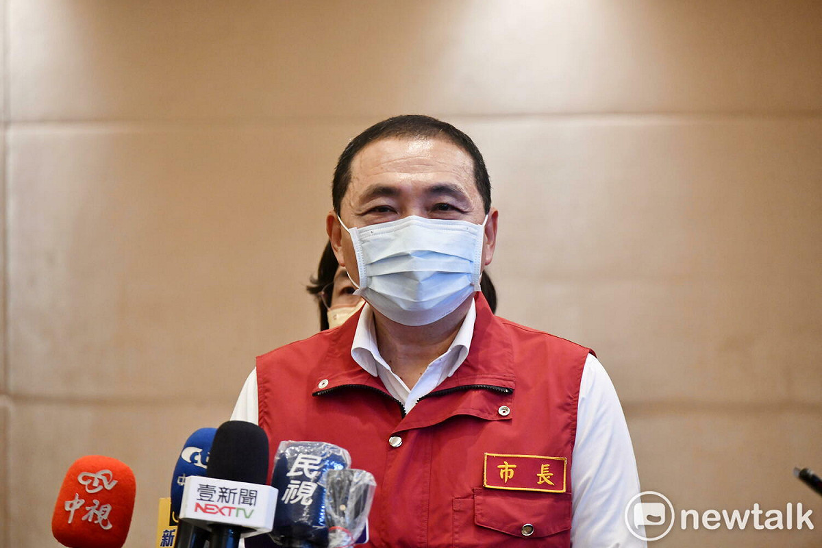 新北市長侯友宜表示，沒有安全就沒有一切，強調會做好耶誕城的安全工作。 圖：林昀真／攝