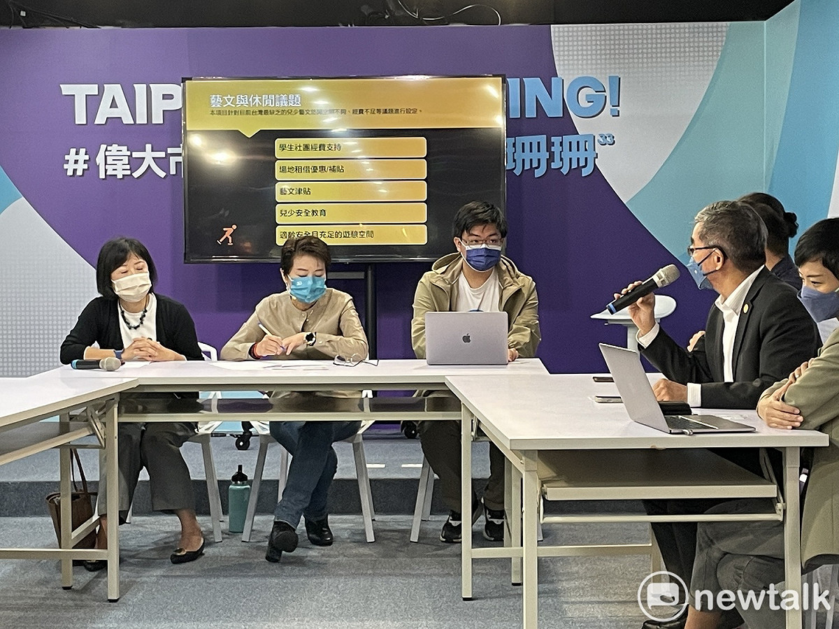 無黨籍台北市長參選人黃珊珊。 圖：周煊惠 / 攝