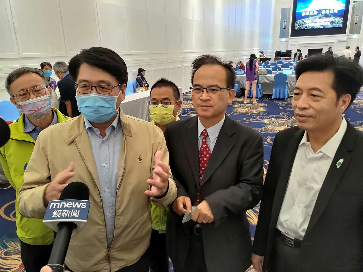 「台灣二次民主運動連線」於台中烏日臻愛花園飯店舉行中部縣市誓師記者會。 宋柏誼/提供