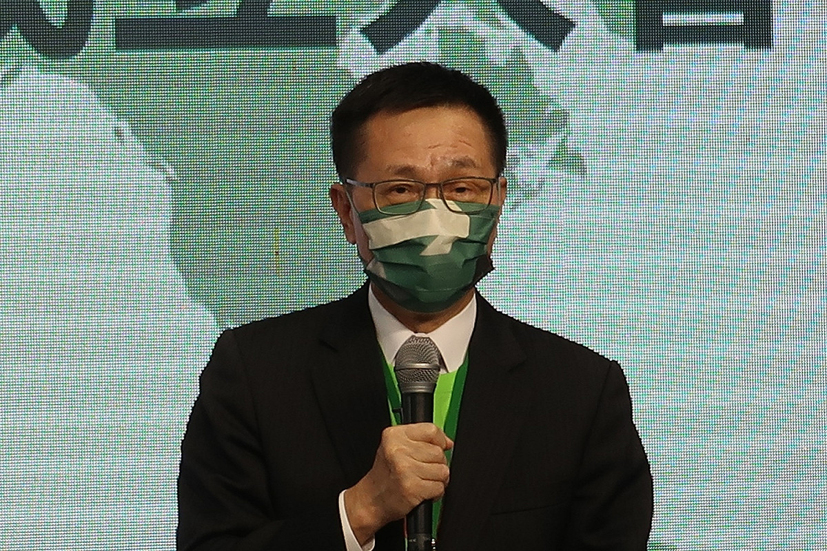 陳時中海外後援會總會長林見松 圖：林朝億/攝