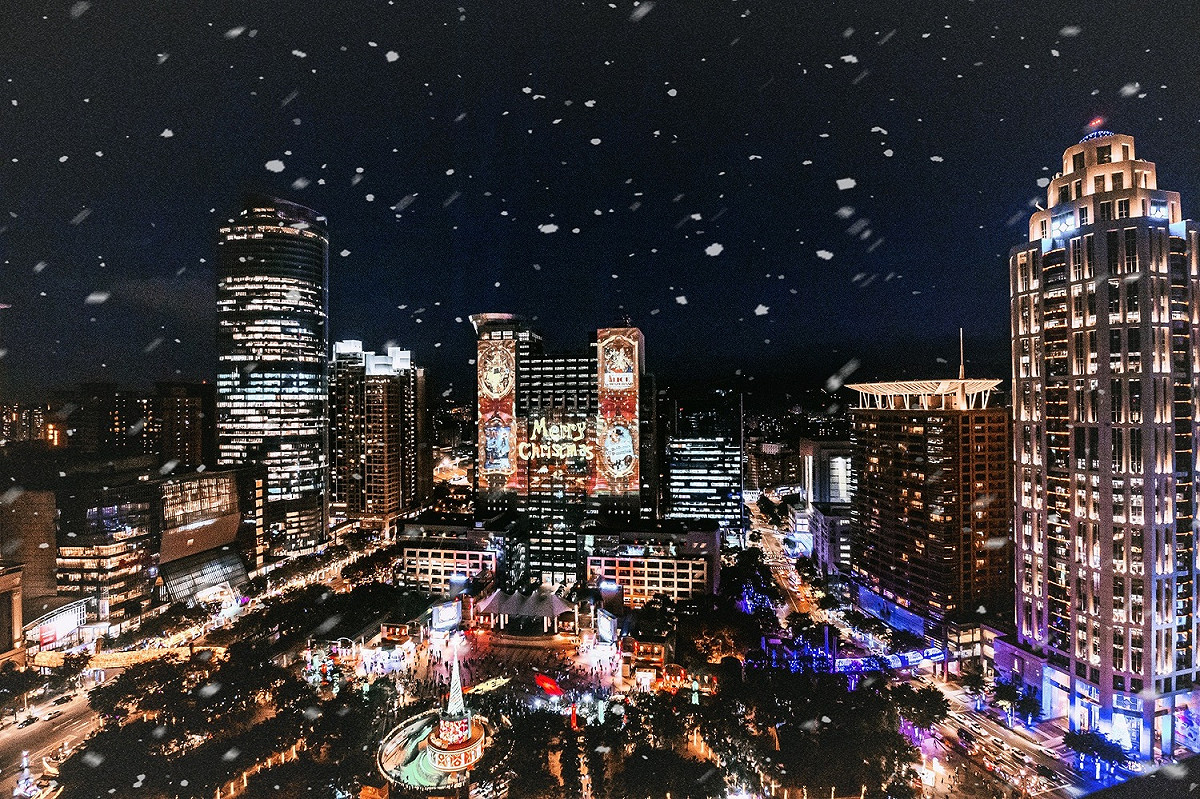 新北歡樂耶誕城為地方打造城市品牌，每年可以在既有基礎上追求創意，發揮1＋1遠大於2的綜效。 圖：新北市觀旅局提供