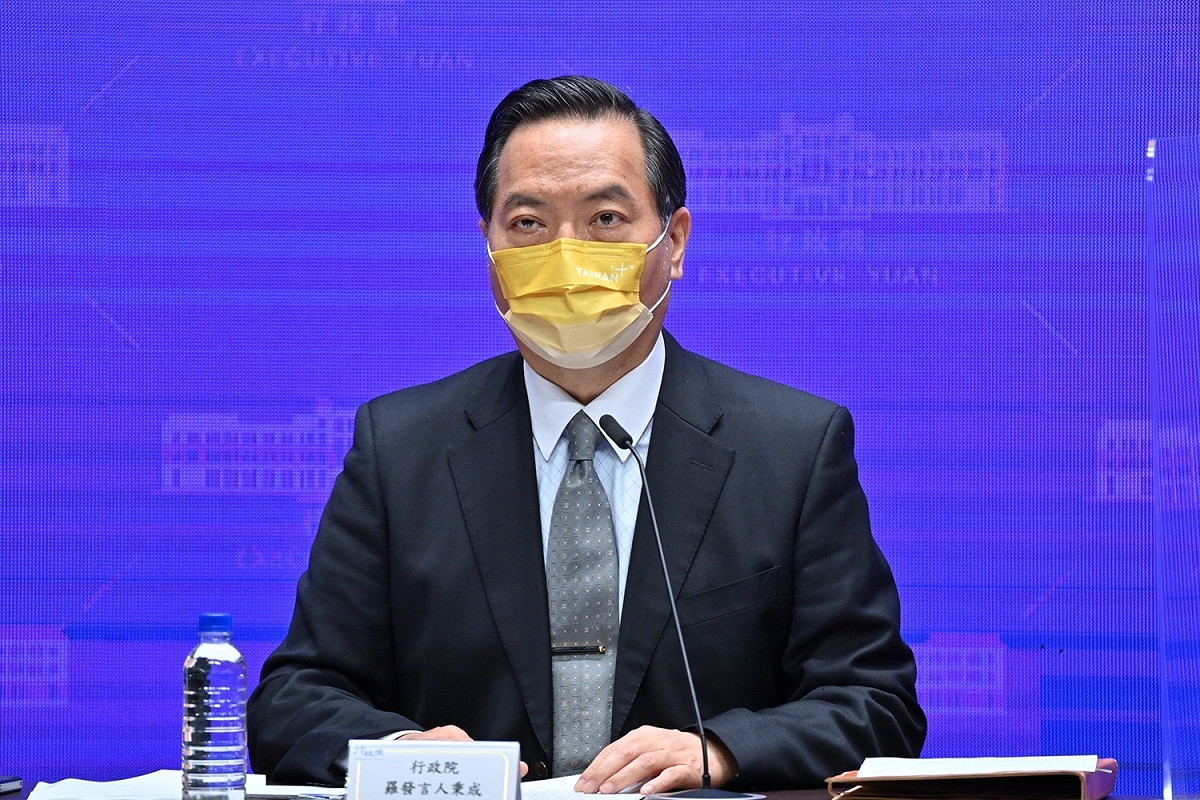 行政院政委兼發言人羅秉成。 圖：行政院提供