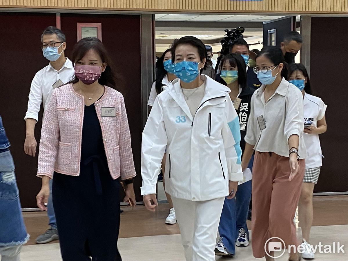 無黨籍台北市長候選人黃珊珊。 圖：周煊惠 / 攝