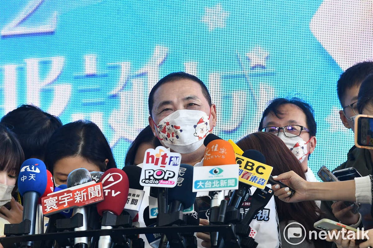 有關確診居隔者選舉投票規定，侯友宜建議中選會可參考國外做法，不要影響人民投票權利。 圖：林昀真／攝