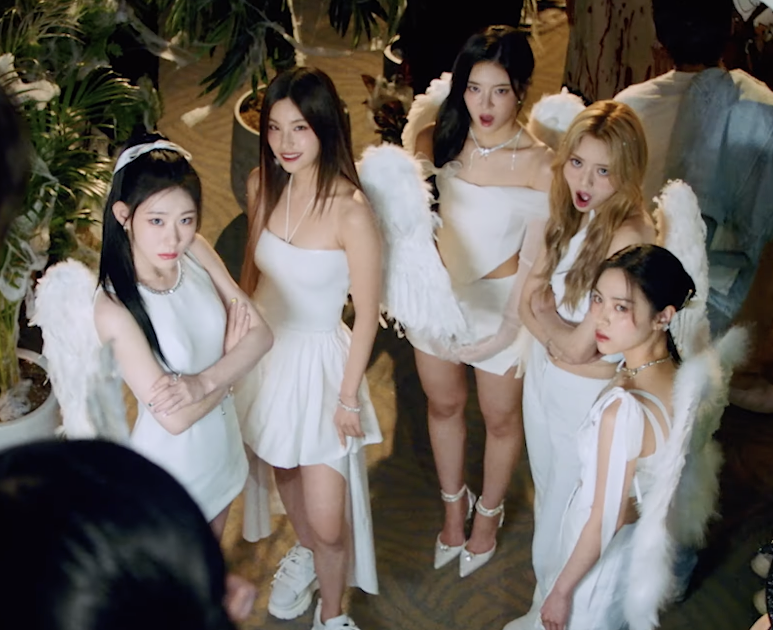 韓女團ITZY今以全英歌曲回歸，美式復古風網狂讚。 圖：翻攝自ITZY YT頻道