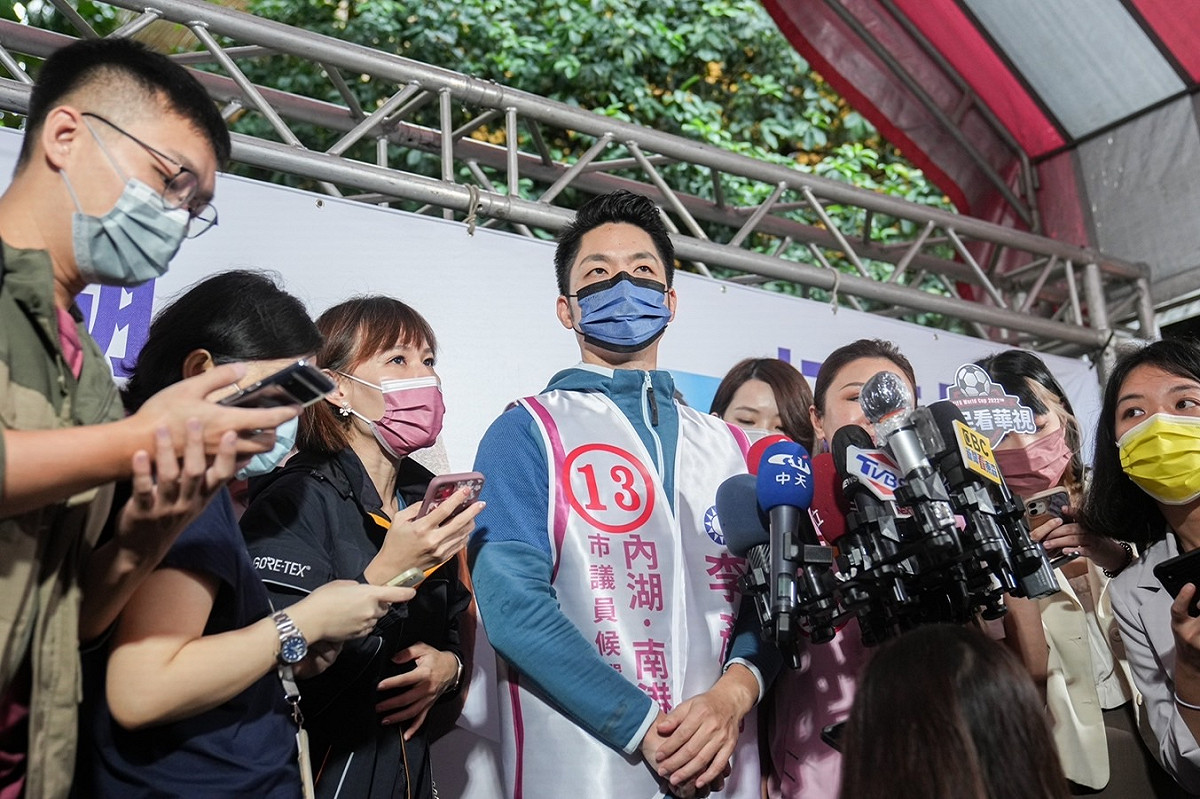 國民黨台北市長候選人蔣萬安。 圖：蔣萬安競選辦公室/提供