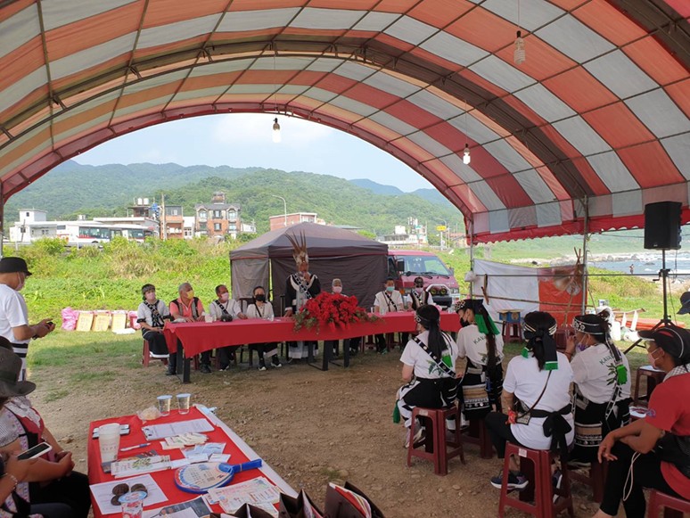 今年度原民局同時補助各族辦理自身歲時祭儀，圖為噶瑪蘭族的海祭。 圖：新北市政府原民局提供