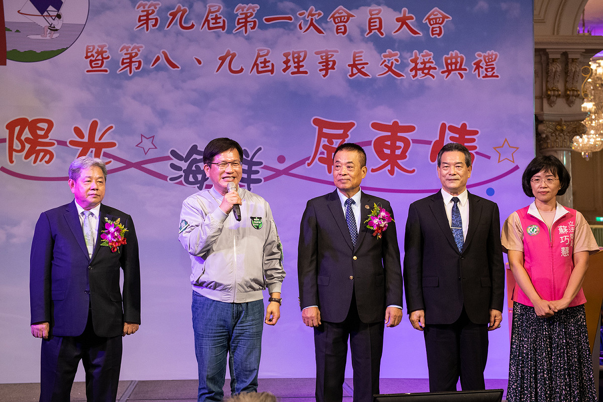 林佳龍出席屏東同鄉會活動。 圖：林佳龍競辦提供