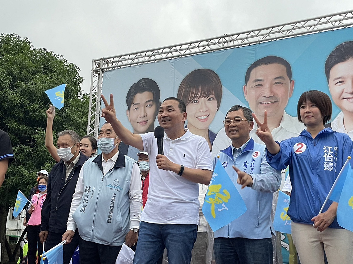 侯友宜力推2號。 圖：侯友宜選辦提供