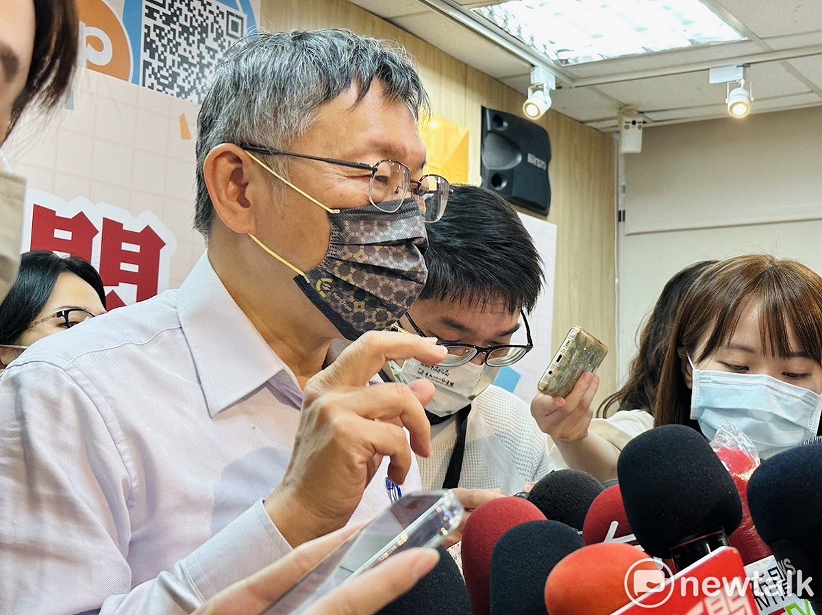 台北市長柯文哲。 圖：周煊惠 / 攝