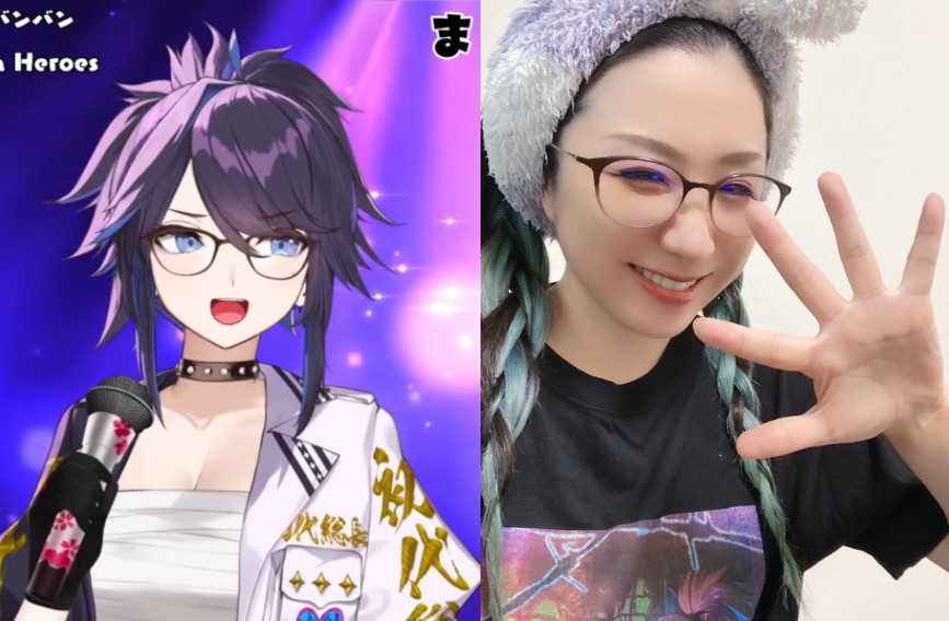 日裔美籍知名VTuber「Kson」。 圖：翻攝自KsonYouTube官方頻道、星立方推特