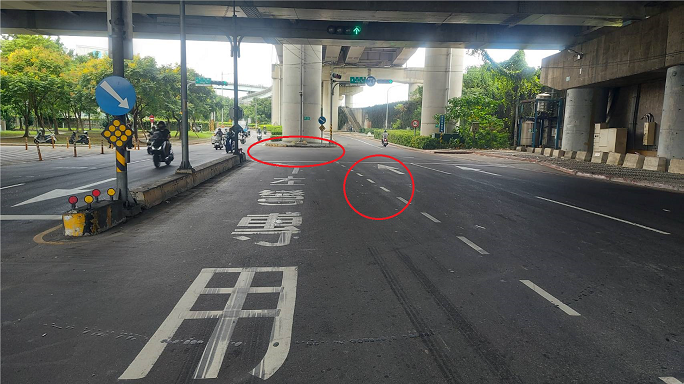 現場路口圖。 圖：新北市交通局提供