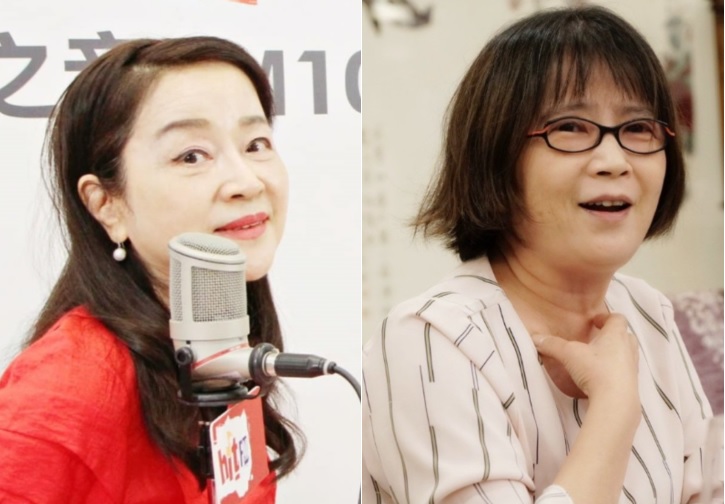 媒體人周玉蔻、蔡玉真 圖:擷取自周玉蔻、蔡玉真臉書