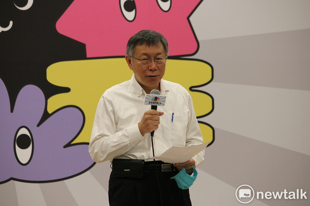 台北市長柯文哲。 圖：周煊惠 / 攝